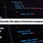 Coding Filters & primevue