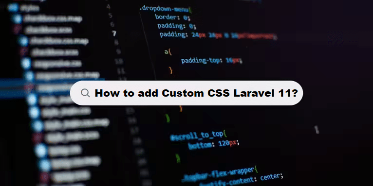 Coding Filters & add custom css in laravel