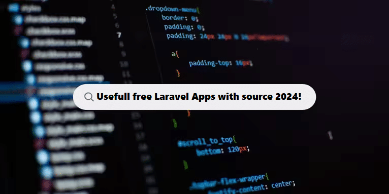 Coding Filters & free open source laravel apps for learning css laravel