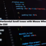 coding filters & horizontal scroll issue with mouse wheel in css css laravel