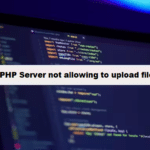 Coding Filters & php server not allowing to upload files