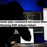 coding filters & bash commands not found using behind artisan serve thinker programming errors