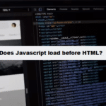 Coding Filters & does javascript load scripts before html