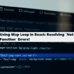 Using Map Loop in React Resolving 'Not a Function' Errors coding filters