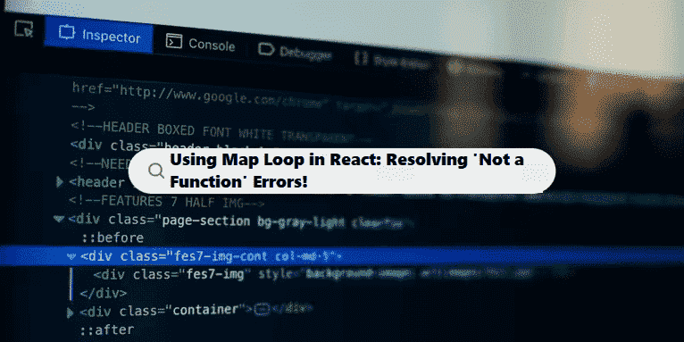 Using Map Loop in React Resolving 'Not a Function' Errors coding filters