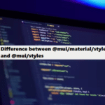 coding filters & Difference Between @mui/material/styles and @mui/styles in MUI! laravel