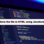 coding filters & save the file in html using javascript php