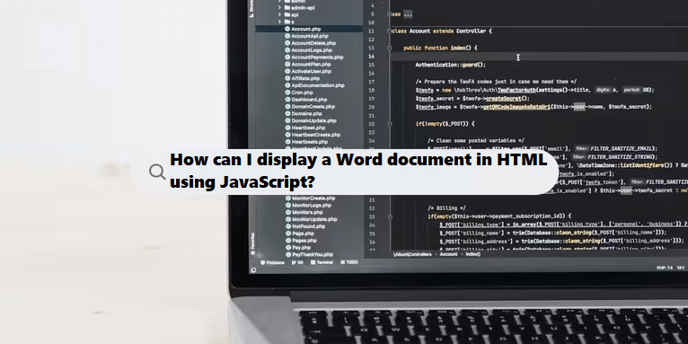 coding filters & display word document in html using javascript project-details-1