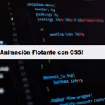 Animación Flotante con CSS coding filters