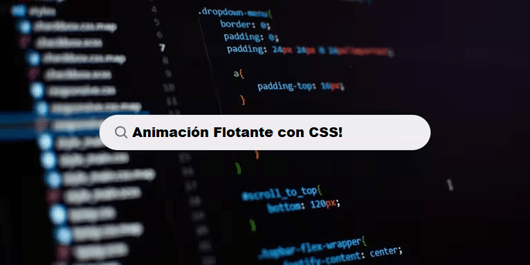 Animación Flotante con CSS coding filters