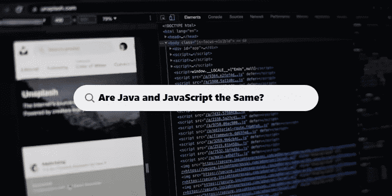 Are Java and JavaScript the Same coding filters