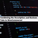 Combining the Description and Reviews Tabs in WooCommerce coding filters