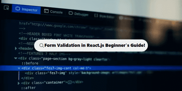 Form Validation in React As Beginner's Guide Coding Filters