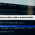 How to Convert APK to AAB in a Android Studio coding filters