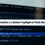 Position the Close (×) Button in the Top-Right of a Flash Messages coding filters