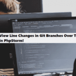 View Line Changes in Git Branche Over Time in PhpStorm coding filters