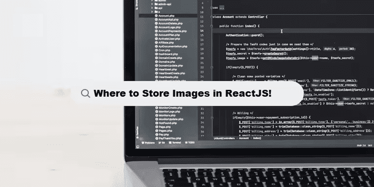 Where to Store Images in ReactJS coding filters