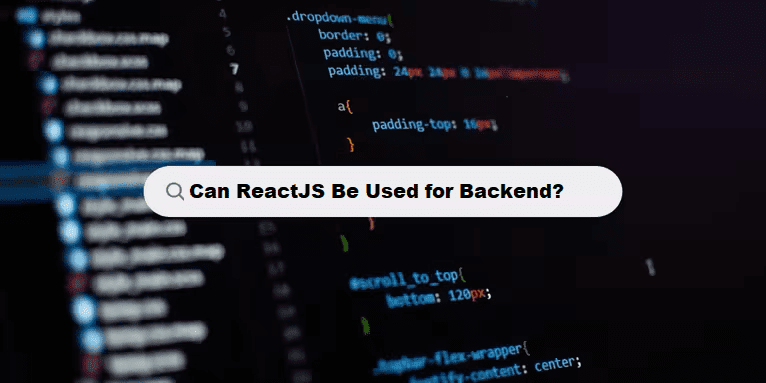 Can ReactJS Be Used for Backend Development?